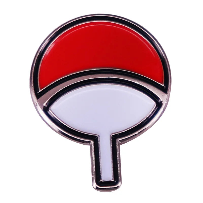 Metal Naruto Brooch Pins