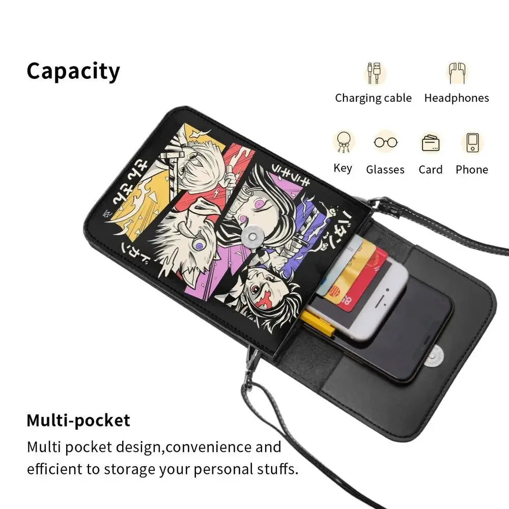 Demon Slayer Themed Phone Bag/Wallet