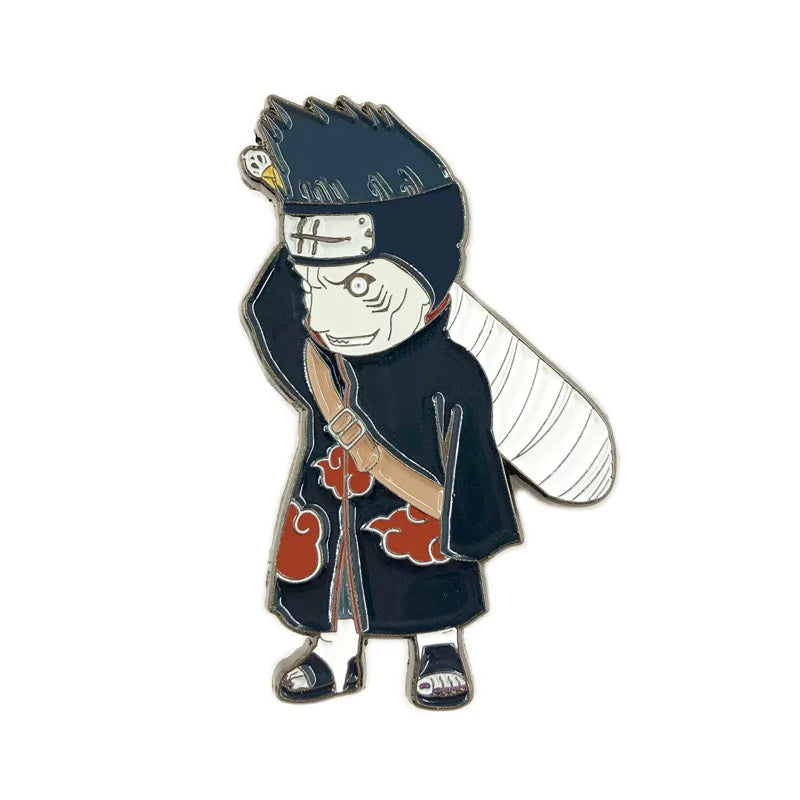 Metal Naruto Brooch Pins