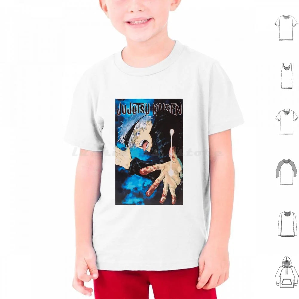 Jujutsu'Special-Manga T Shirt 6Xl Cotton Cool Tee Jujutsu Kaisen Anime Jjk Manga Gojo Jujutsu Itadori Sukuna Satoru Megumi