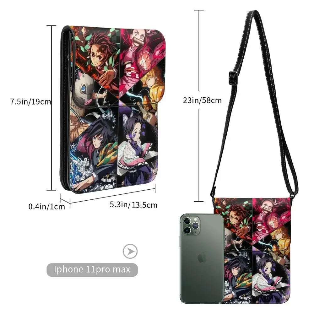 Demon Slayer Themed Phone Bag/Wallet
