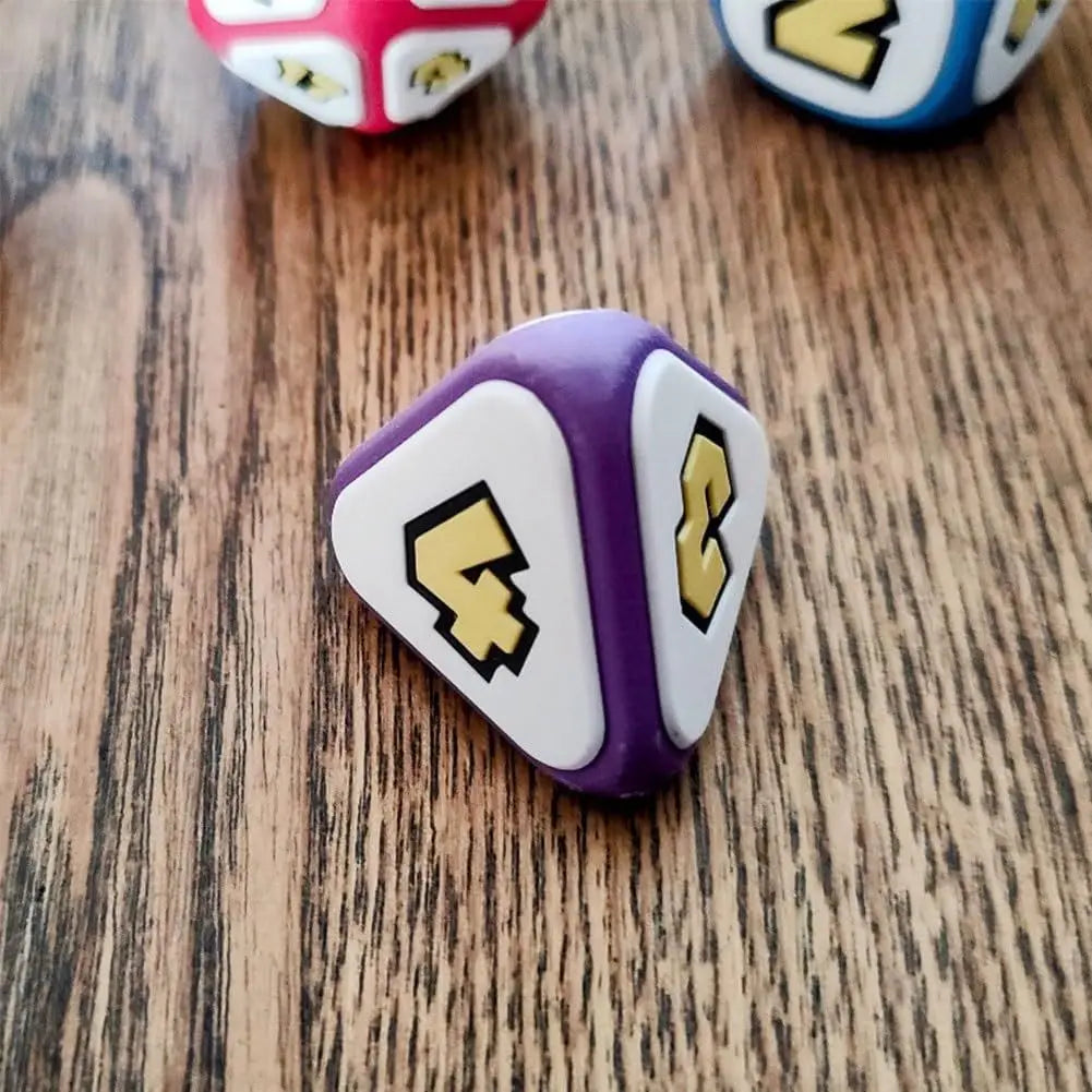 7 PCS Mushroom Party Tabletop Role-Playing Game Dice  Cool Games As Shown Plastic DND Dice Tabletop Role-Playing Party Game Dice