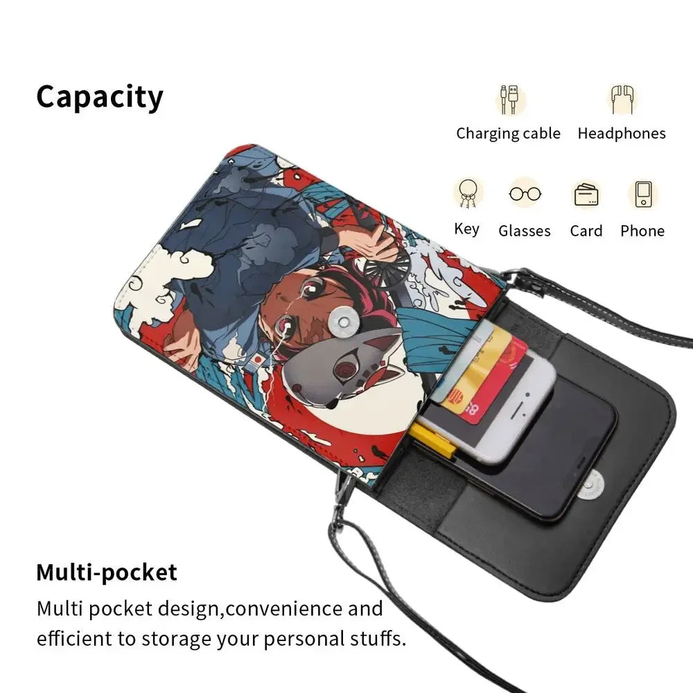 Demon Slayer Themed Phone Bag/Wallet