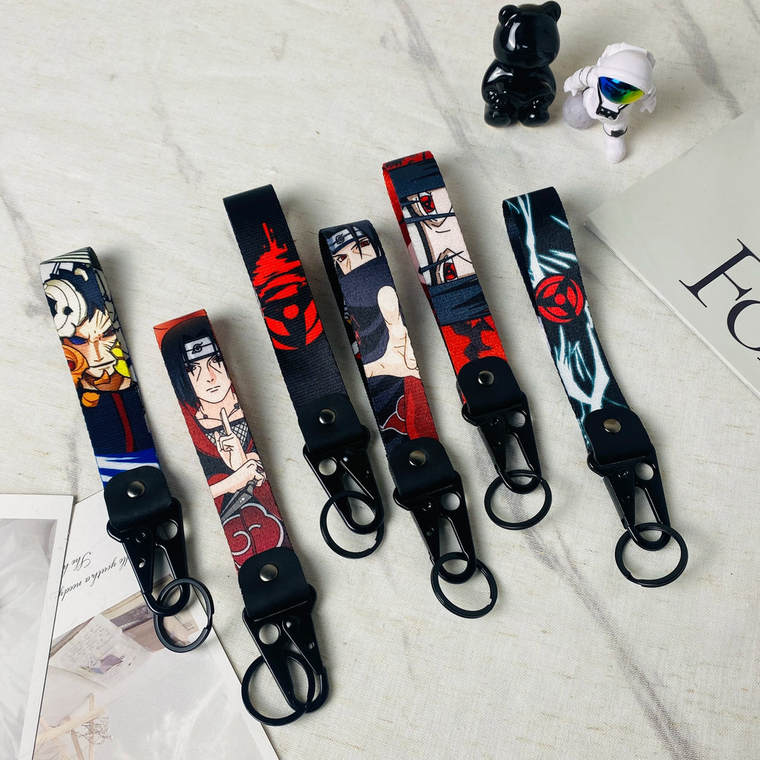 Anime Wrist Strap Keychain