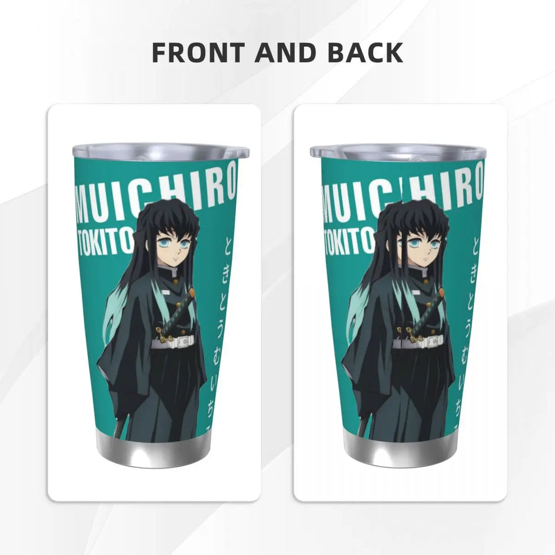 Muichiro Tokito Demon Slayer 20oz Stainless Steel Insulated Tumbler