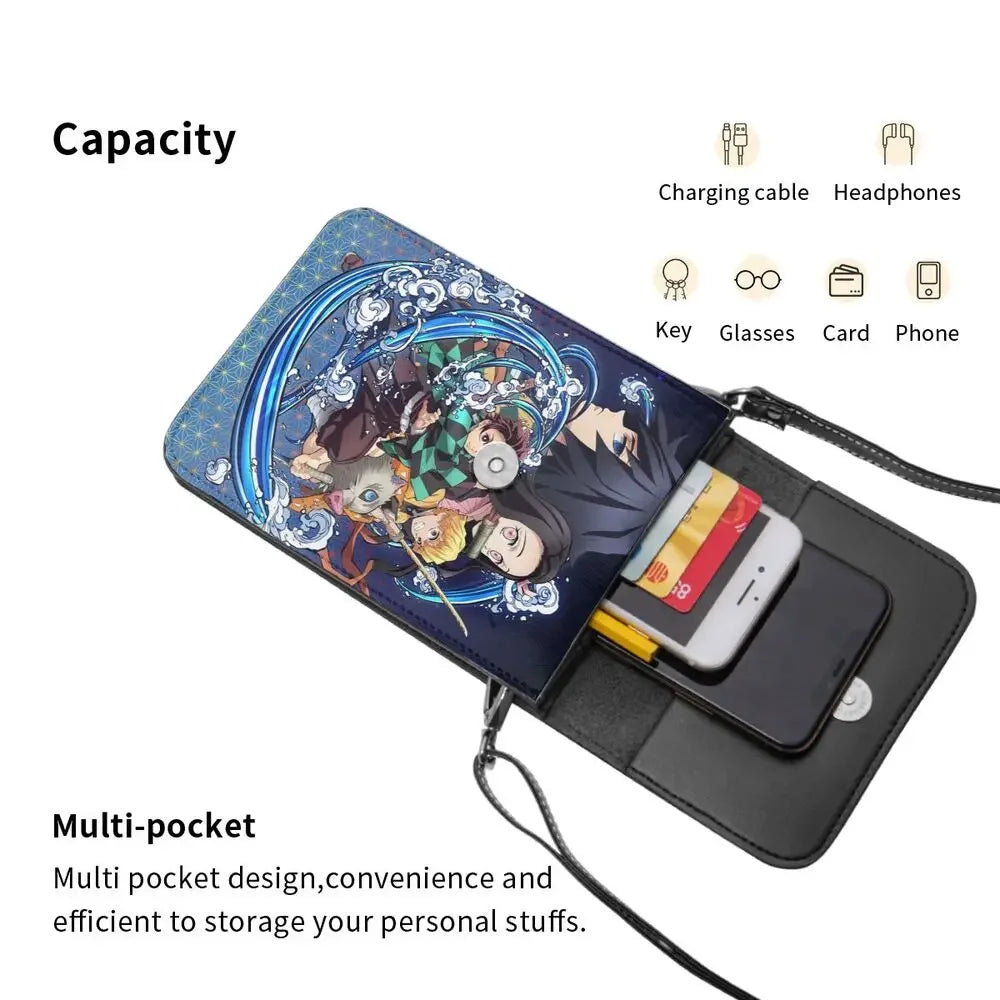 Demon Slayer Themed Phone Bag/Wallet