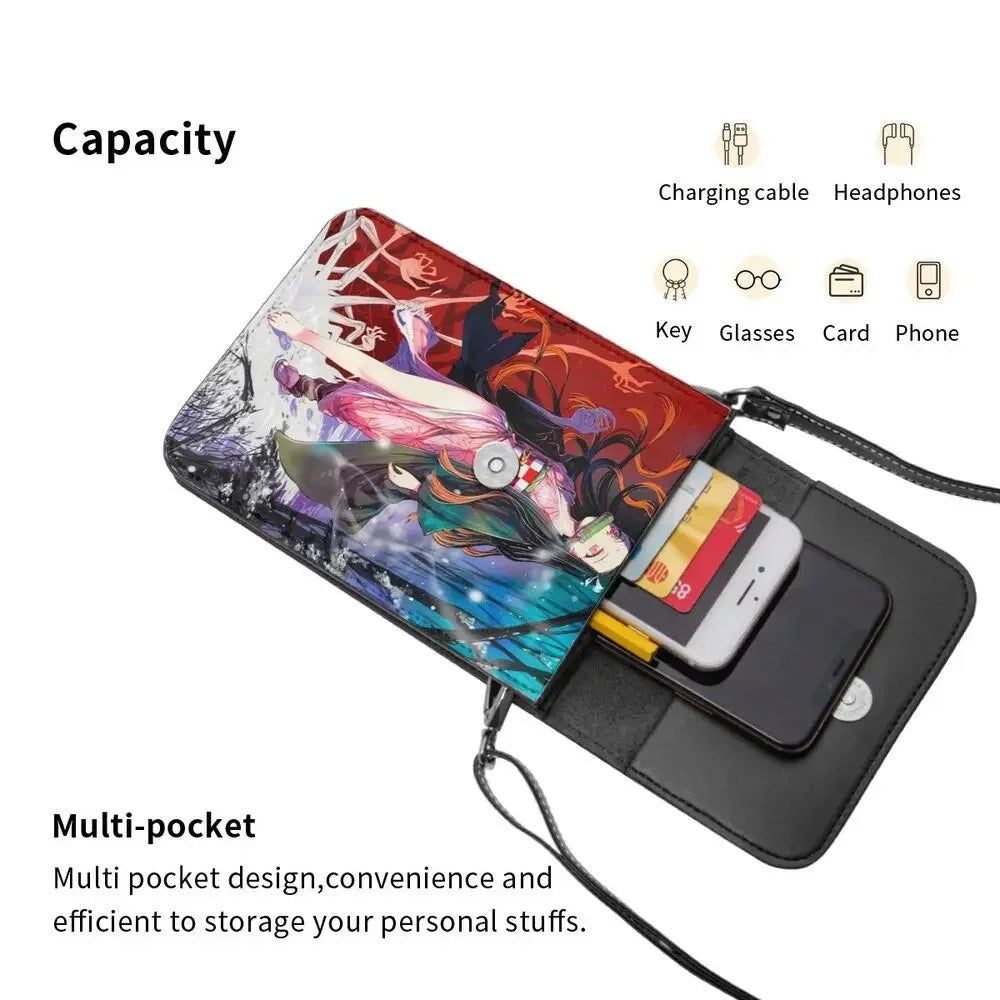 Demon Slayer Themed Phone Bag/Wallet