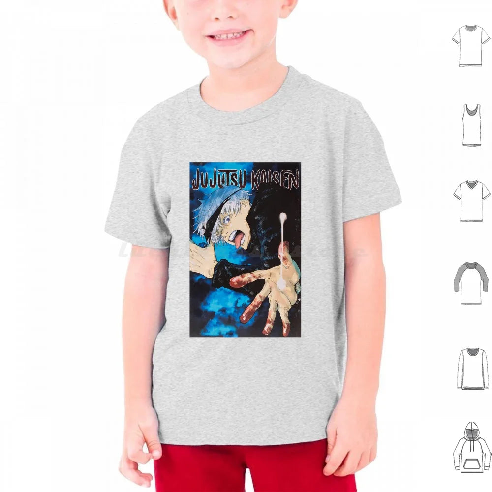 Jujutsu'Special-Manga T Shirt 6Xl Cotton Cool Tee Jujutsu Kaisen Anime Jjk Manga Gojo Jujutsu Itadori Sukuna Satoru Megumi