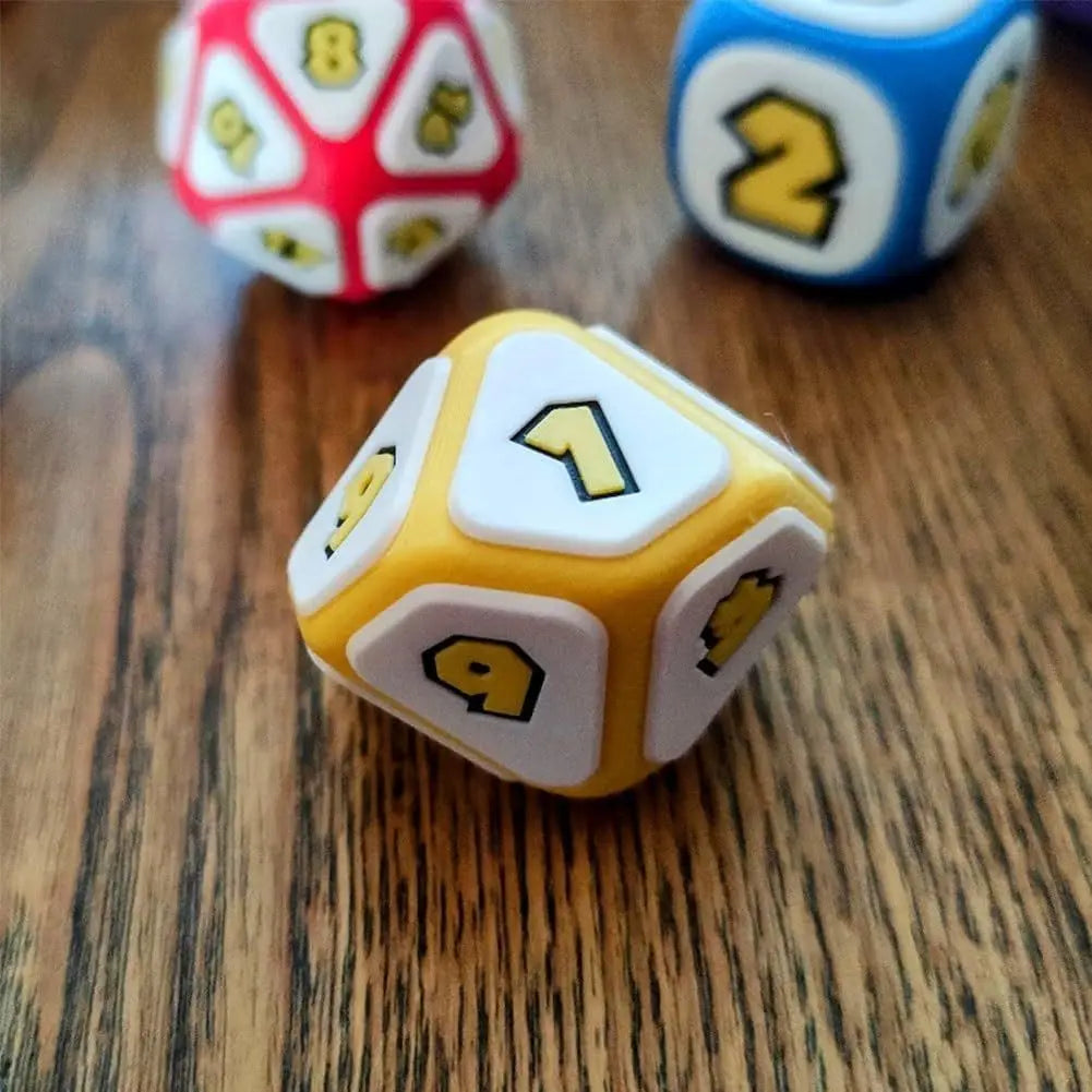 7 PCS Mushroom Party Tabletop Role-Playing Game Dice  Cool Games As Shown Plastic DND Dice Tabletop Role-Playing Party Game Dice
