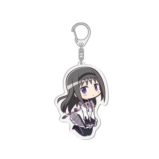 Madoka Magica Character Keychain Set