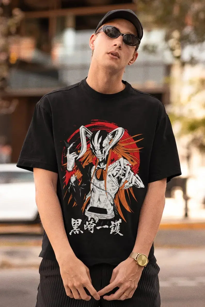 Ichigo Full Hollow Bleach Tee