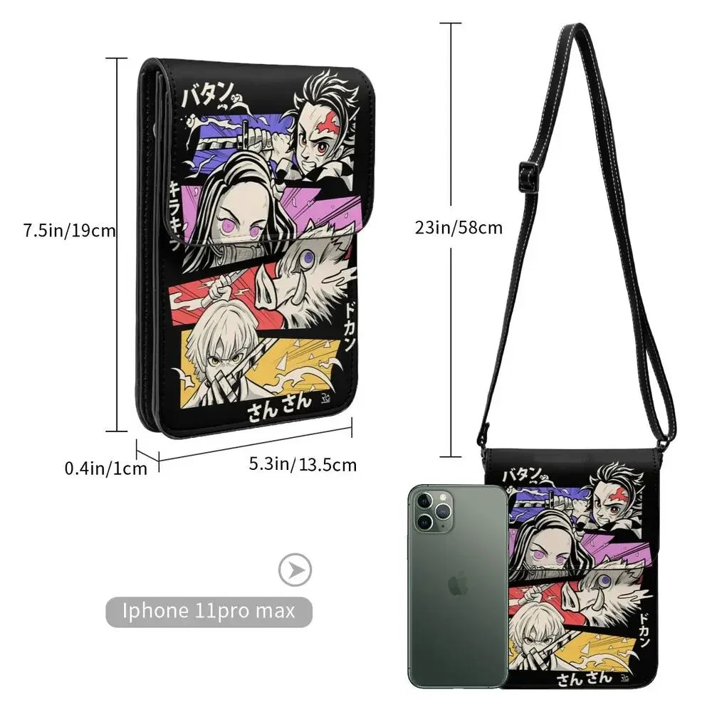Demon Slayer Themed Phone Bag/Wallet