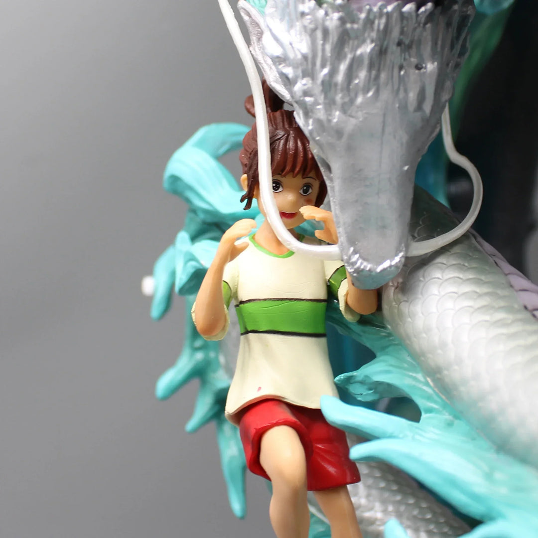 Spirited Away Anime Figure 55cm Ogino Chihiro Cartoon Anime Peripheral Model Pvc Gk Statue Figurine Collection Doll Decora Toys