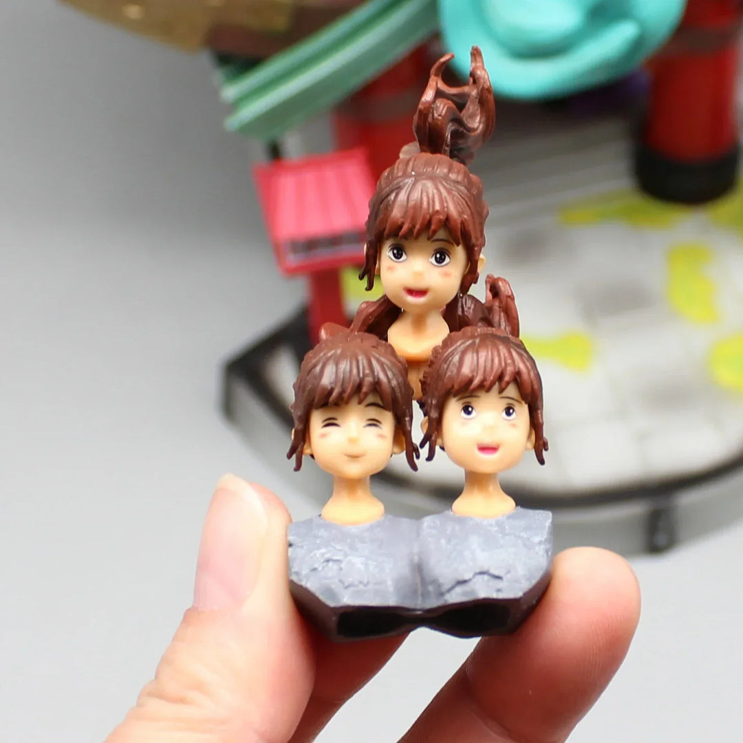 Spirited Away Anime Figure 55cm Ogino Chihiro Cartoon Anime Peripheral Model Pvc Gk Statue Figurine Collection Doll Decora Toys