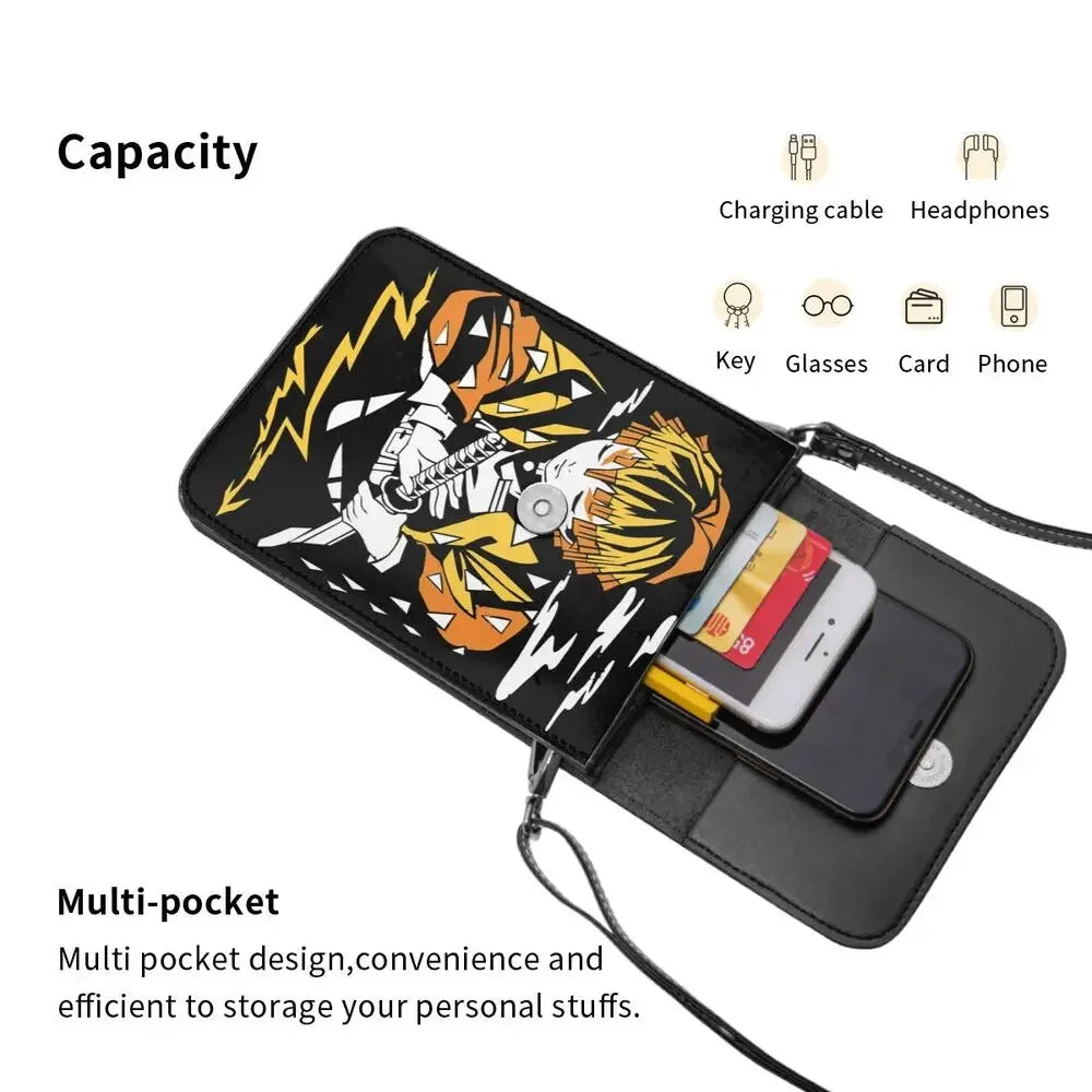 Demon Slayer Themed Phone Bag/Wallet