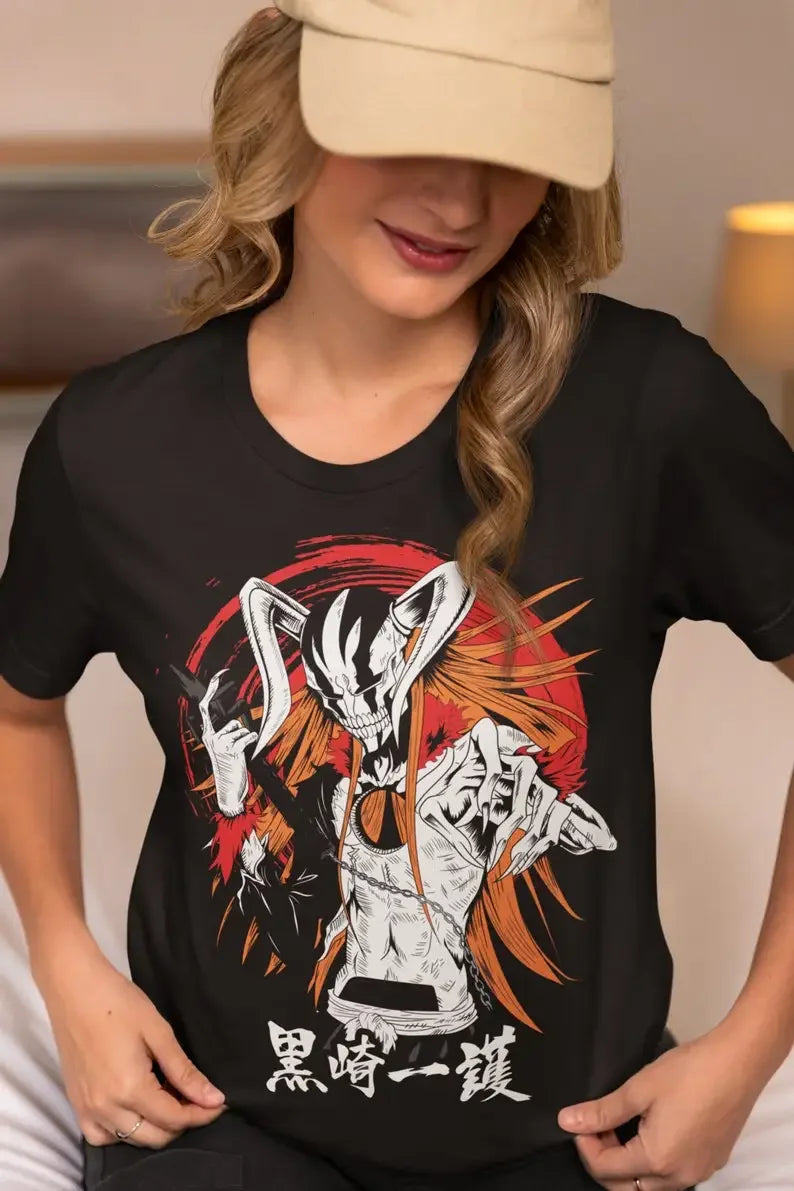 Ichigo Full Hollow Bleach Tee