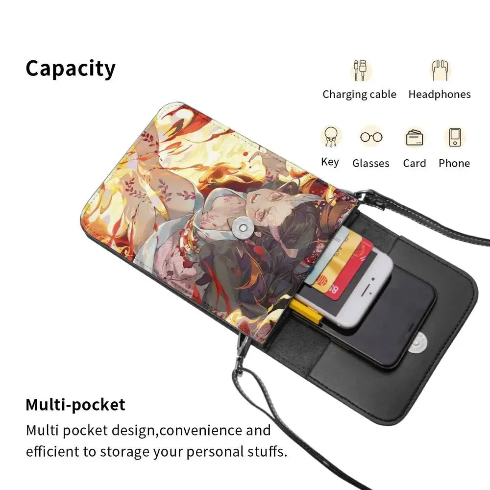 Demon Slayer Themed Phone Bag/Wallet