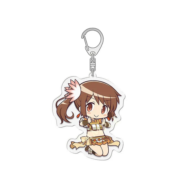 Madoka Magica Character Keychain Set