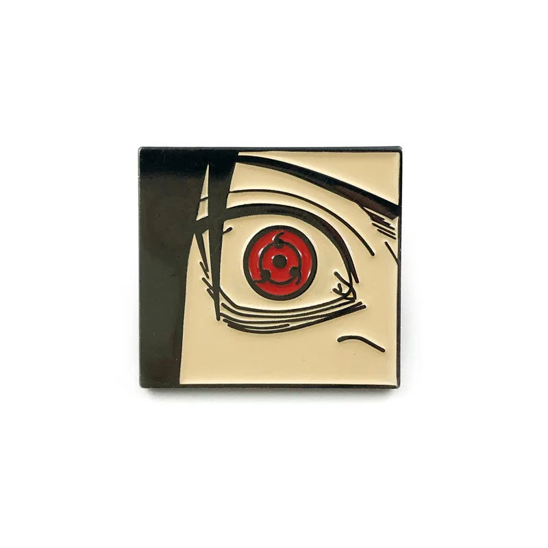 Metal Naruto Brooch Pins