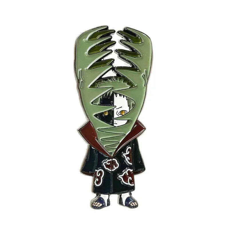 Metal Naruto Brooch Pins