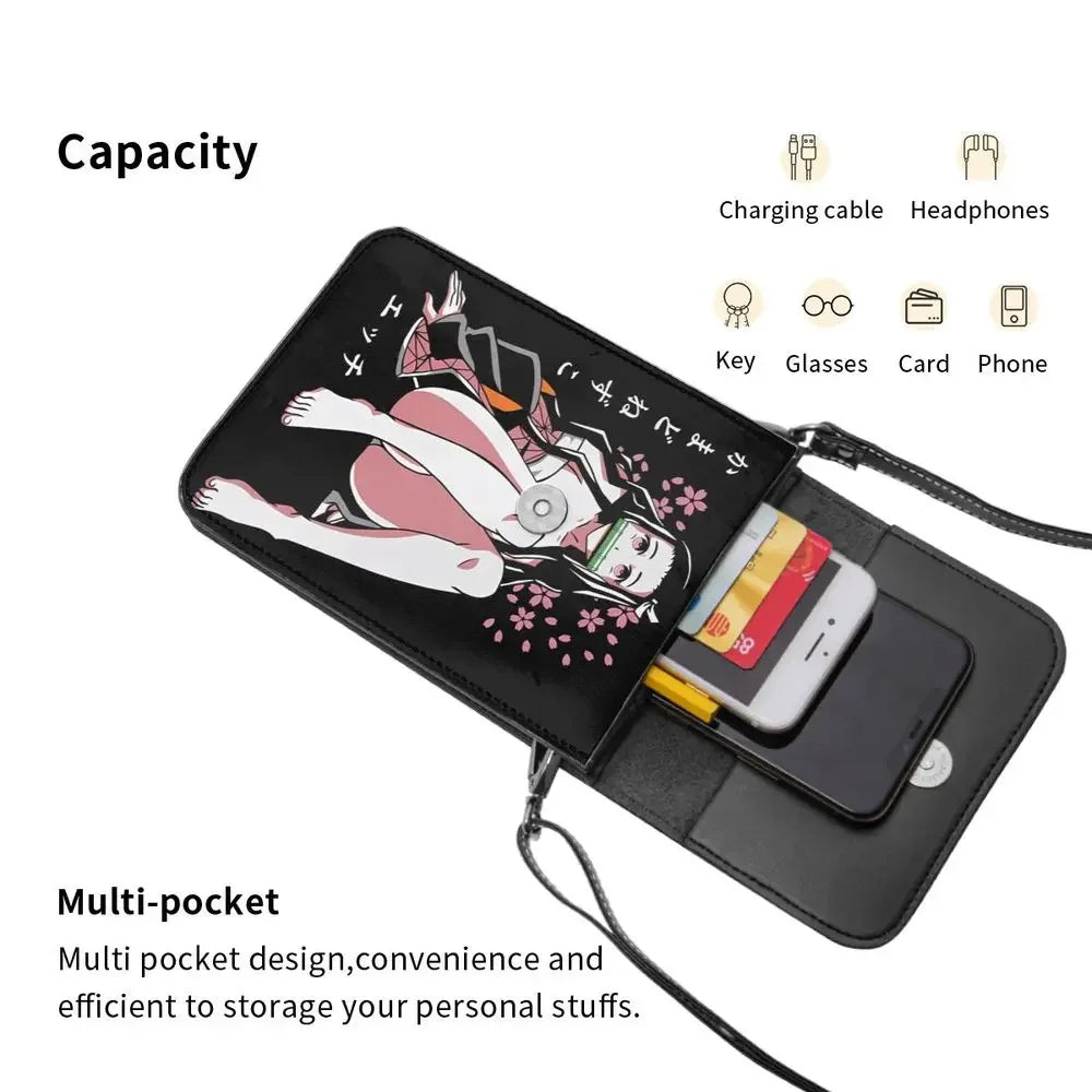 Demon Slayer Themed Phone Bag/Wallet