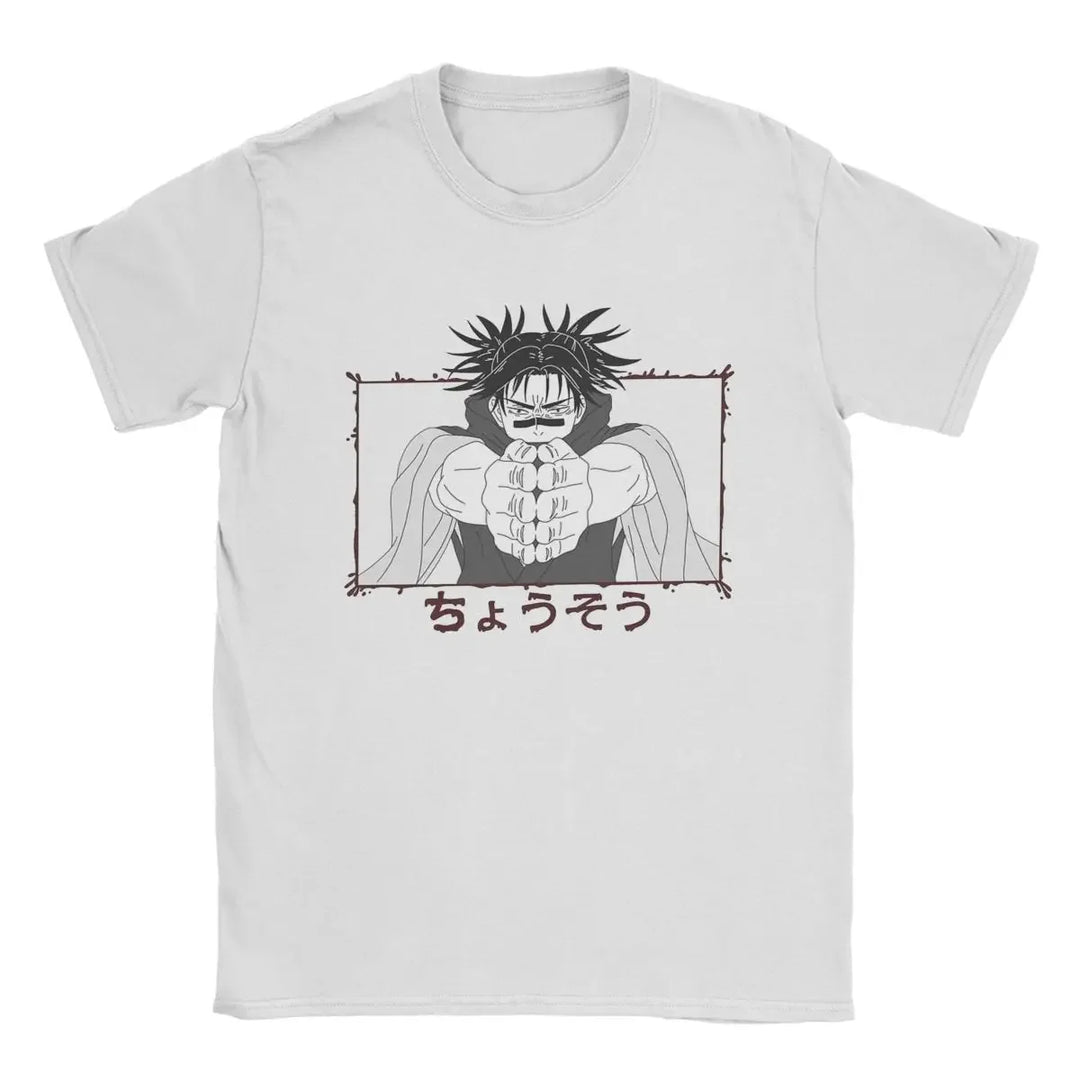 Men's Choso JJK Anime T Shirts Pure Cotton Clothes Fashion Short Sleeve Round Neck Tee Shirt Original T-Shirts