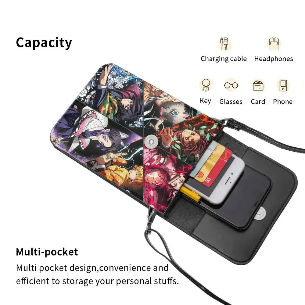 Demon Slayer Themed Phone Bag/Wallet