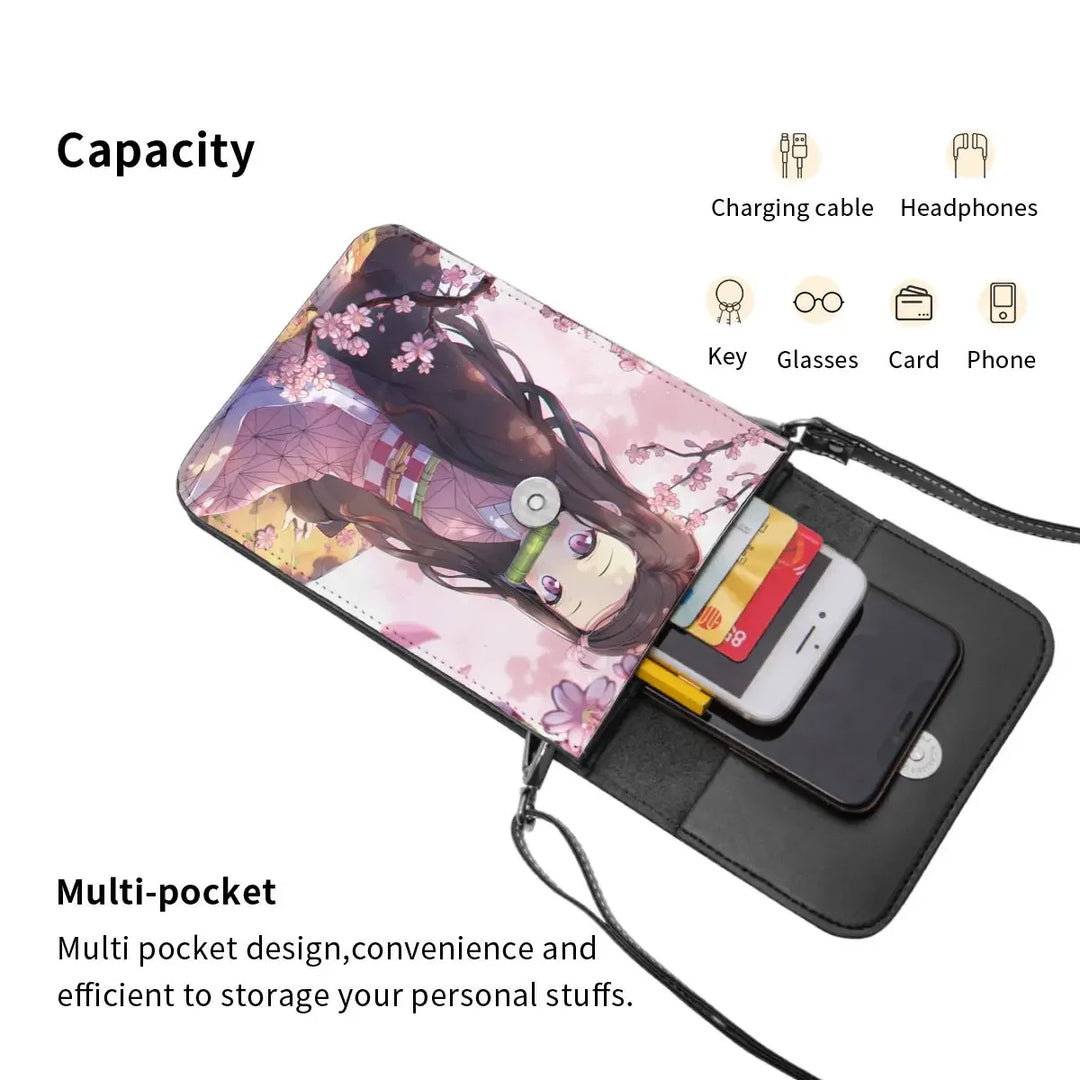 Demon Slayer Themed Phone Bag/Wallet