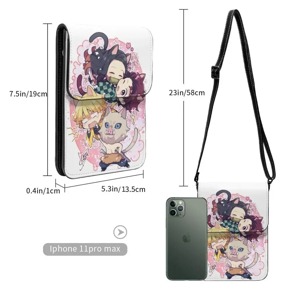 Demon Slayer Themed Phone Bag/Wallet