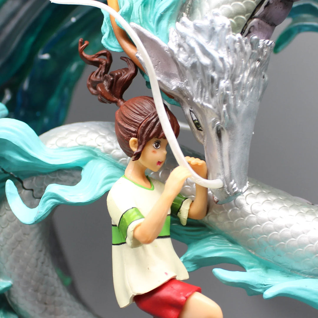 Spirited Away Anime Figure 55cm Ogino Chihiro Cartoon Anime Peripheral Model Pvc Gk Statue Figurine Collection Doll Decora Toys