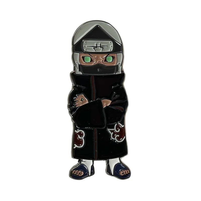 Metal Naruto Brooch Pins