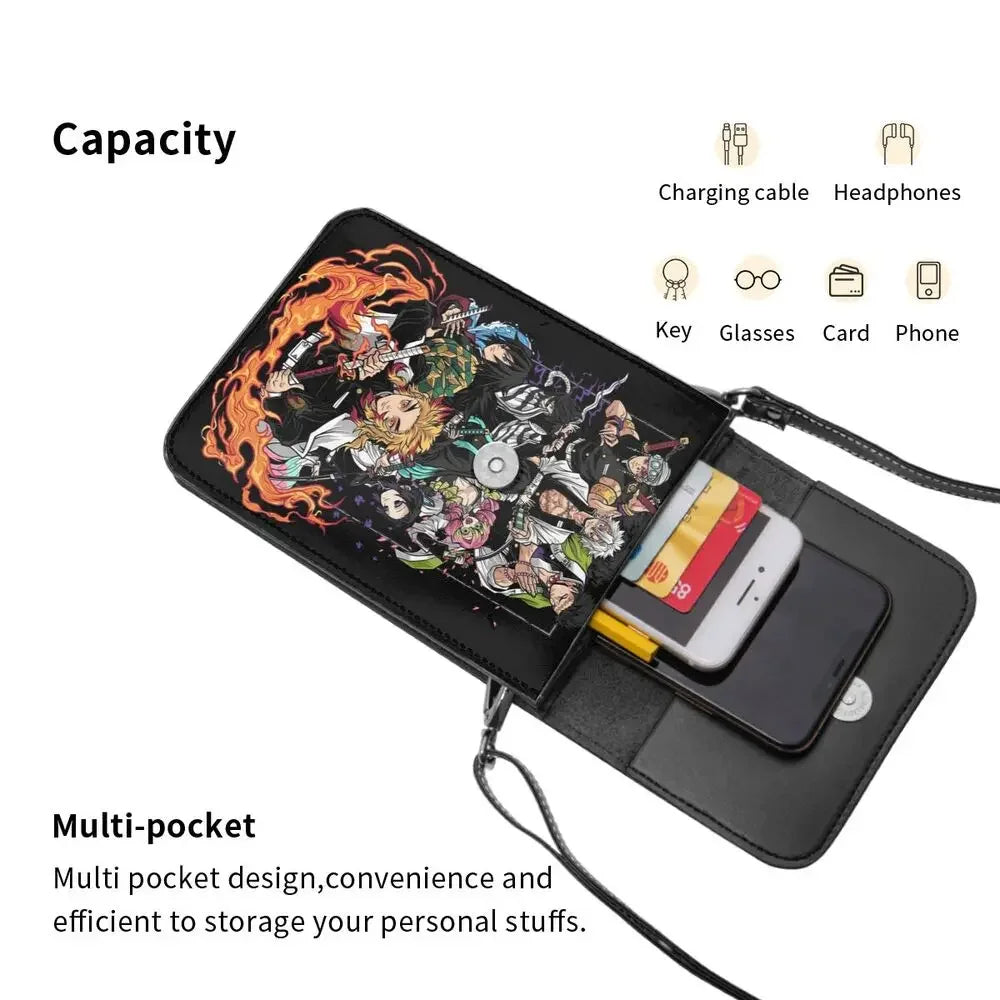 Demon Slayer Themed Phone Bag/Wallet